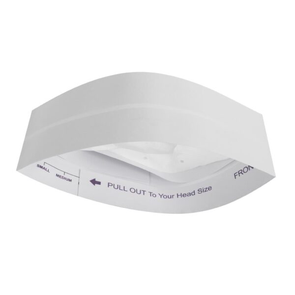 Disposable Forage Chefs Hat White - One Size (Box 100) - Image 7