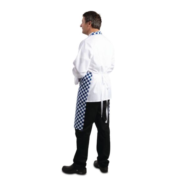 Whites Apron Blue/White Check - Image 3