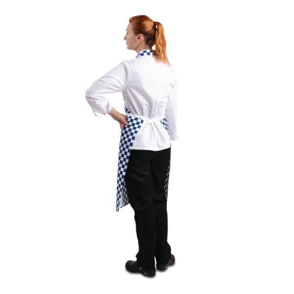 Whites Apron Blue/White Check - Image 6