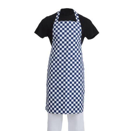 Whites Apron Blue/White Check