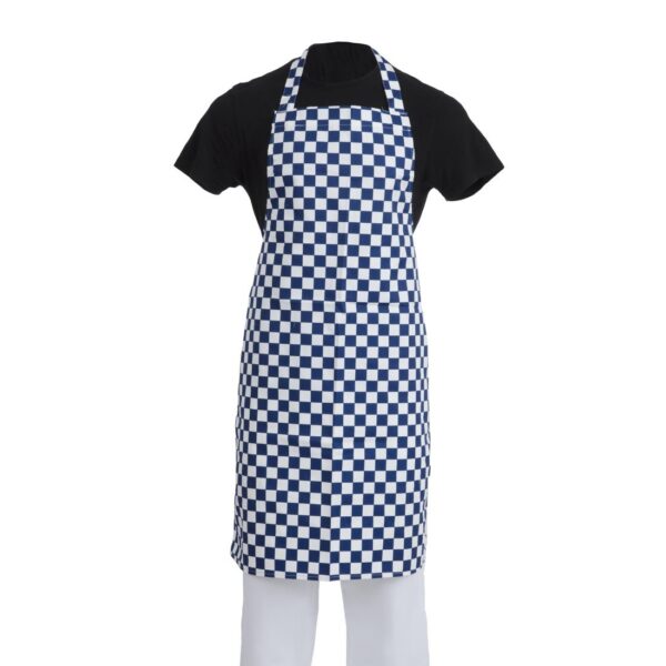Whites Apron Blue/White Check