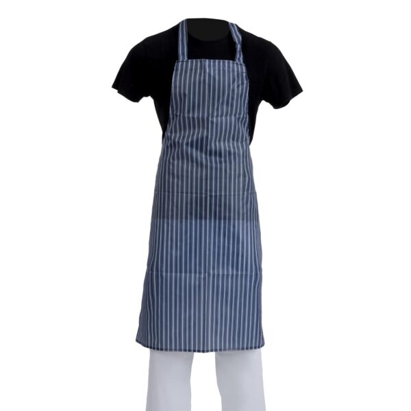 Whites Water Resistant Apron Blue/White Stripe
