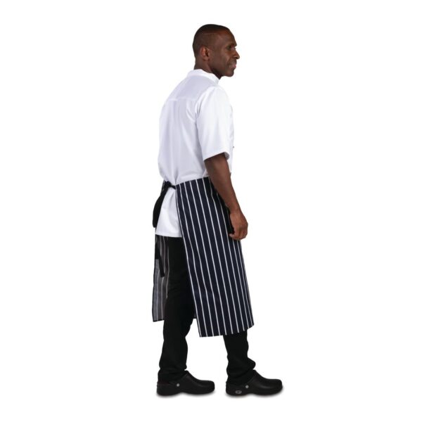 Whites Butchers Stripe Apron - 760x920mm 30x36" - Image 4