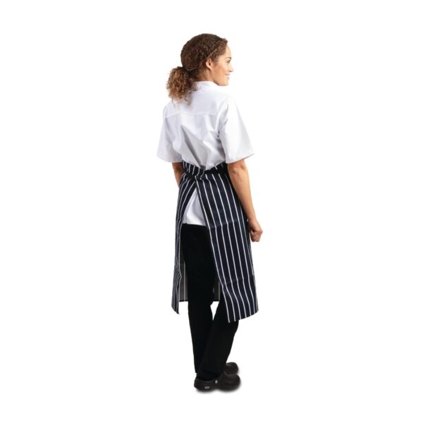 Whites Butchers Stripe Apron - 760x920mm 30x36" - Image 7