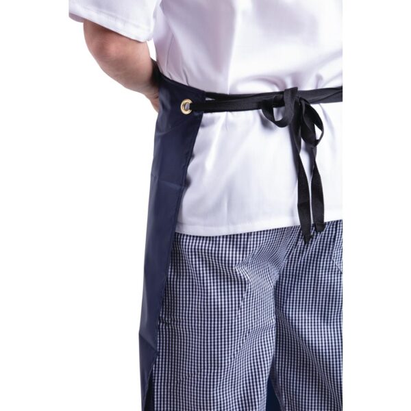 Whites Water Resistant Bib Apron Blue - Image 4