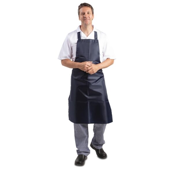 Whites Water Resistant Bib Apron Blue - Image 8