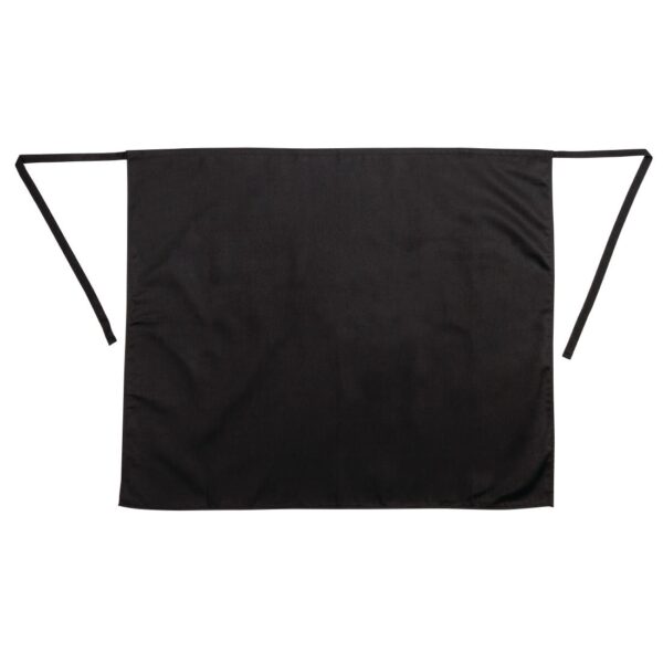 Whites Black Chef Aprons - 30x36'' - Image 6