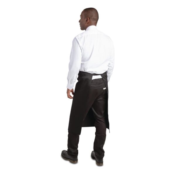 Whites Black Chef Aprons - 30x36'' - Image 7