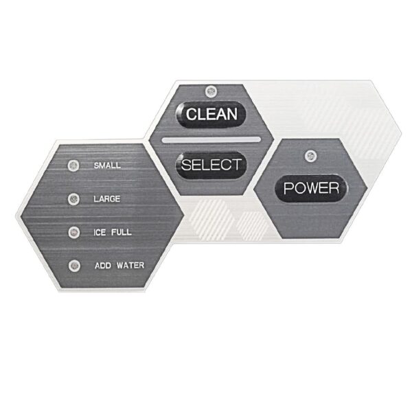 Nisbets Essentials Control Panel Sticker for DC439