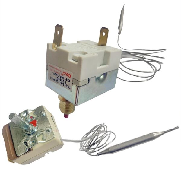 Nisbets Essentials 220deg Thermal Cut Out & 190deg Thermostat for CT956-02