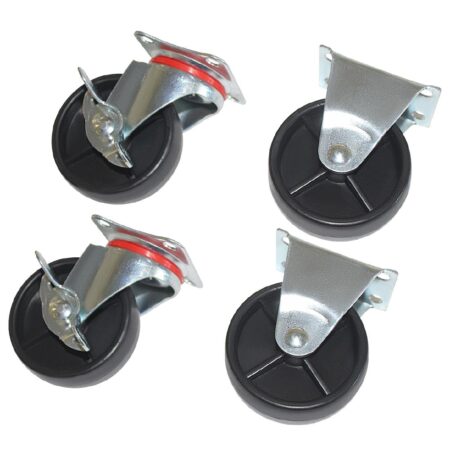 Polar Standard & Braked Castors (set 4) for GE632 GE632-A