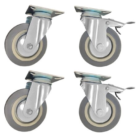 Apuro Standard & Braked Castors (set 4) for CU487-A CU488-A (B2B)