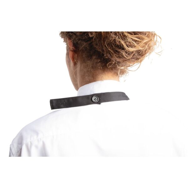 Whites V Neck Service Apron - Black - Image 5