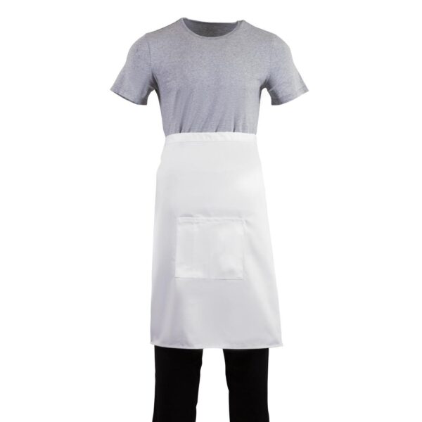 Whites Bistro Apron White - 1000x700mm 39.4x27.5" - Image 11