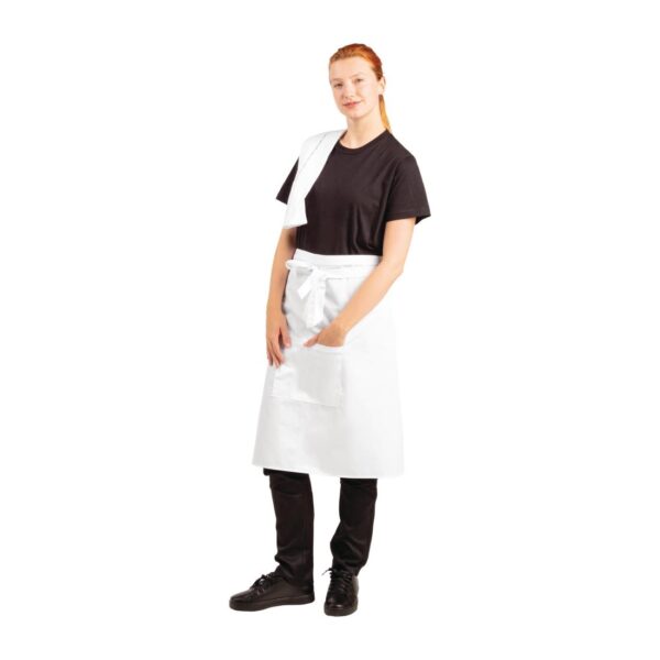 Whites Bistro Apron White - 1000x700mm 39.4x27.5" - Image 13