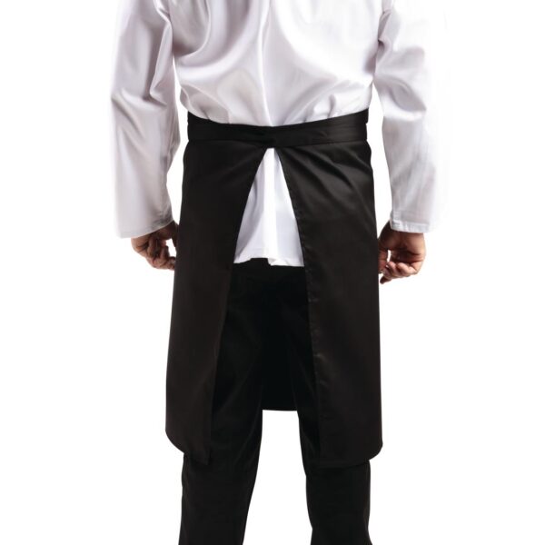 Whites Bistro Apron Black - 1000x700mm 39.4x27.5" - Image 2