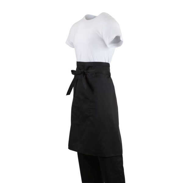 Whites Bistro Apron Black - 1000x700mm 39.4x27.5" - Image 6