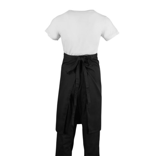 Whites Bistro Apron Black - 1000x700mm 39.4x27.5" - Image 8