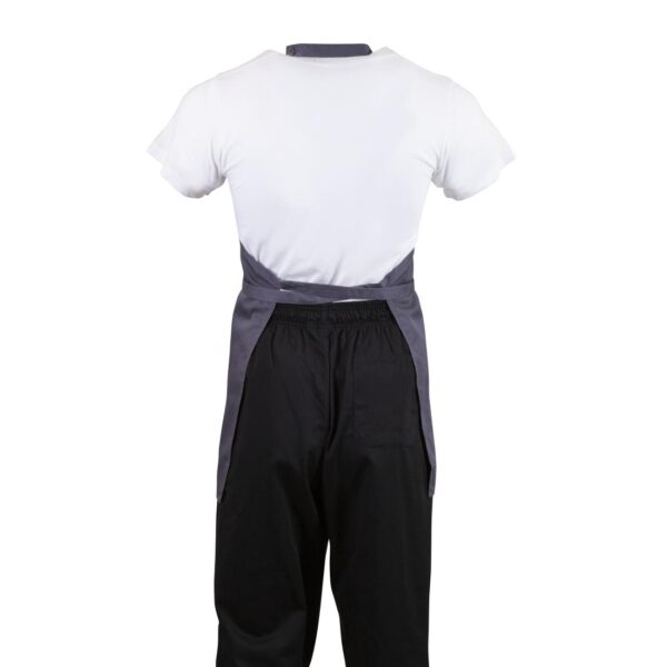 Whites V Neck Service Apron - Charcoal - Image 7