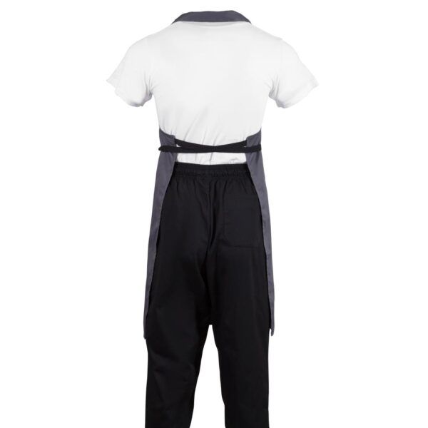 Whites Bib Apron Polycotton Charcoal - Image 8