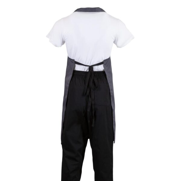 Whites Bib Apron Polycotton Charcoal - Image 9