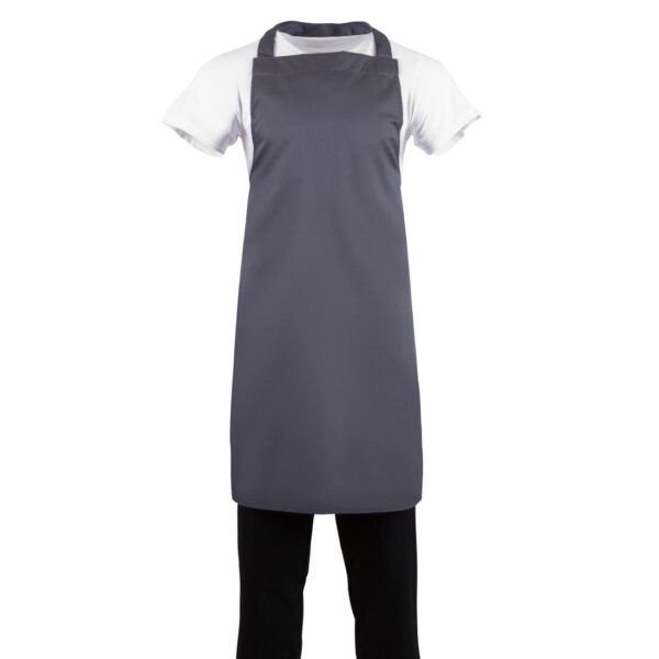 Whites Bib Apron Polycotton Charcoal - Image 10