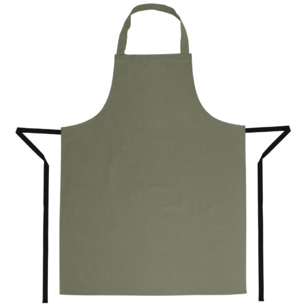 Whites Bib Apron Polycotton Olive - Image 6