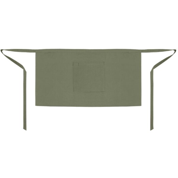 Whites Short Bistro Apron Olive - 750x373mm 29.5x14.7" - Image 6