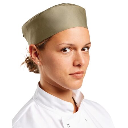 Whites Skull CapÂ  Olive Polycotton - One Size