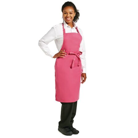 Le Chef Pink Bib Apron