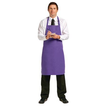 Le Chef Purple Bib Apron