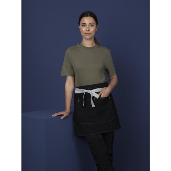 Southside Waist Apron Denim Black - 700x430mm - Image 9