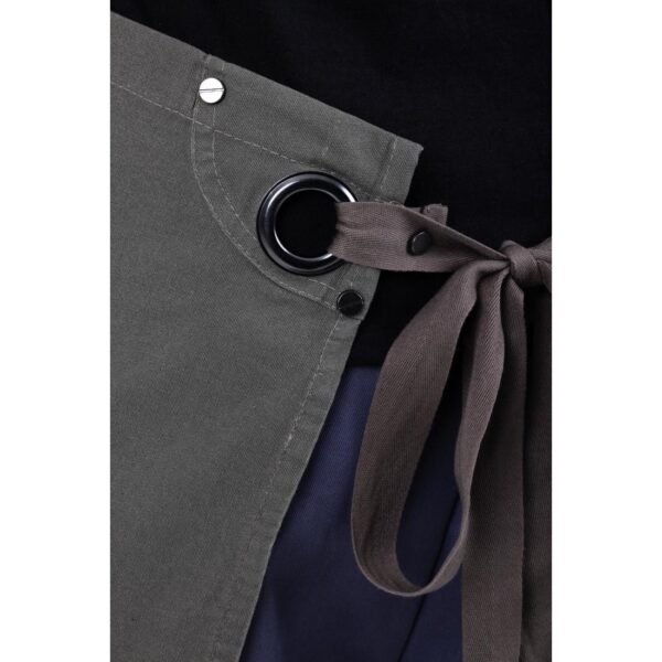 Southside Cotton Canvas Waist Apron Khaki - Image 4