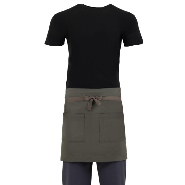 Southside Cotton Canvas Waist Apron Khaki - Image 6
