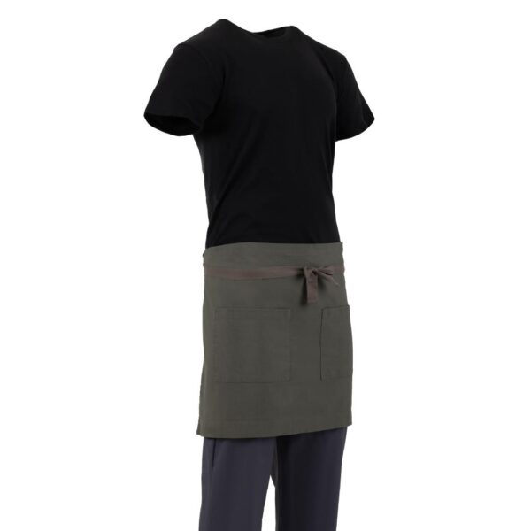Southside Cotton Canvas Waist Apron Khaki - Image 9