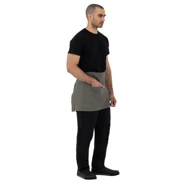 Southside Cotton Canvas Waist Apron Khaki - Image 11