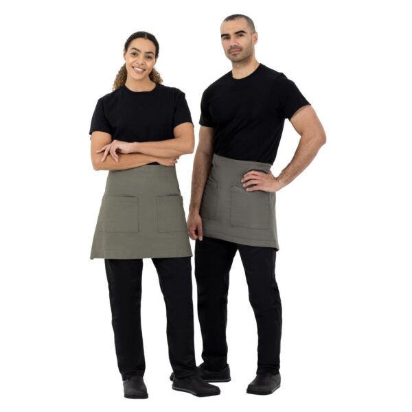 Southside Cotton Canvas Waist Apron Khaki - Image 10