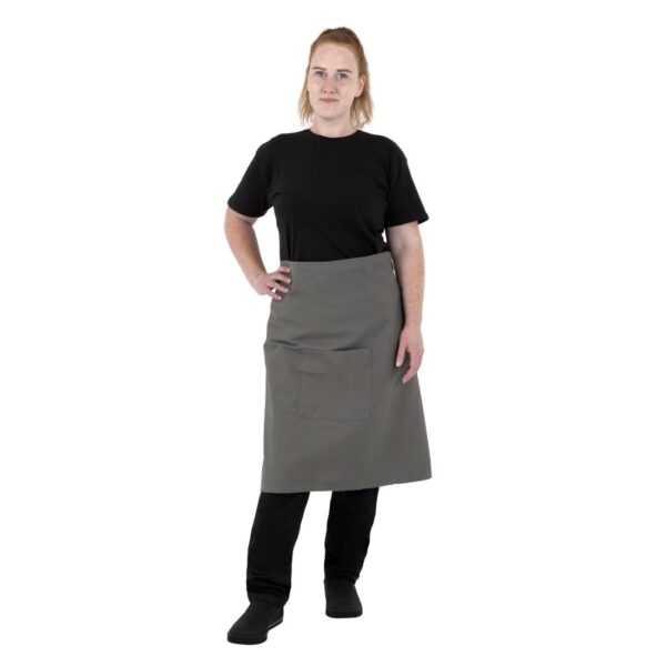 Southside Cotton Canvas Bistro Apron Khaki - Image 3