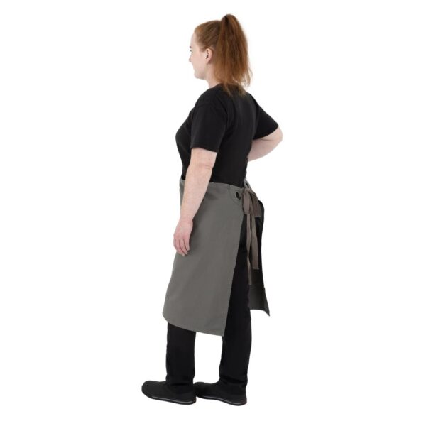 Southside Cotton Canvas Bistro Apron Khaki - Image 5