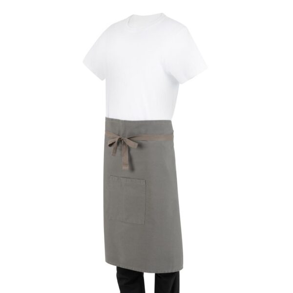 Southside Cotton Canvas Bistro Apron Khaki - Image 7