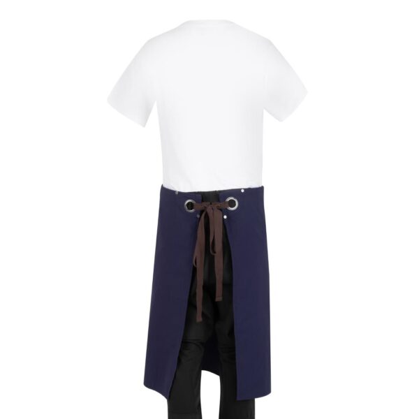 Southside Cotton Canvas Bistro Apron Navy - Image 10