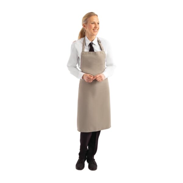 Le Chef Bib Apron - Biscuit - Image 5