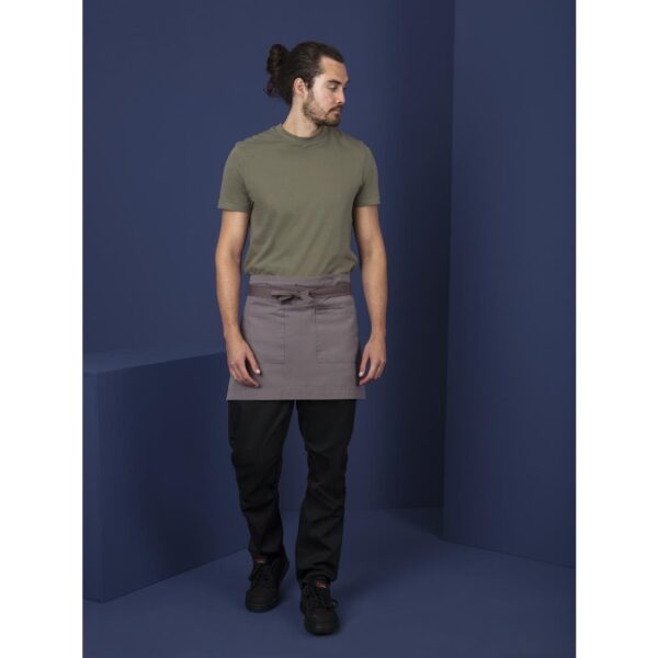 Southside Cotton Canvas Waist Apron Grey - Image 12