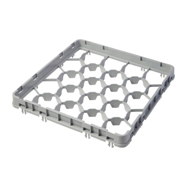 Cambro Camrack 20 Compartment Glassrack Extender - Grey - 41mm