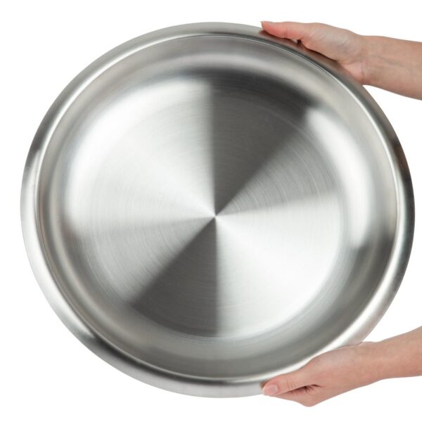 Matfer Bourgeat Stainless Steel Seafood Platter - 406mm - Image 4