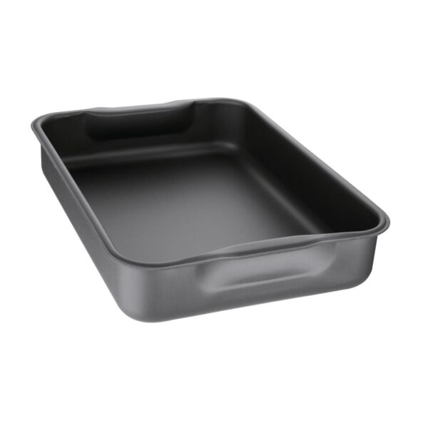 Vogue Baking Dish Hard Anodised - 370x265x70mm 14 1/2x10 1/2x2 3/4" - Image 6