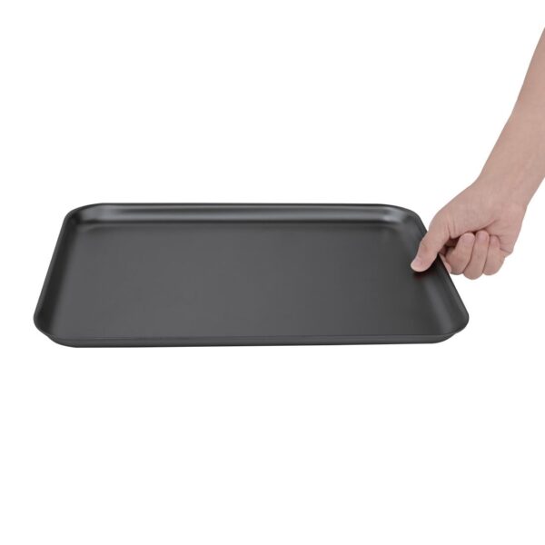 Vogue Baking Sheet Hard Anodised - 370x265x20mm 14 1/2x10 1/2x 3/4" - Image 5