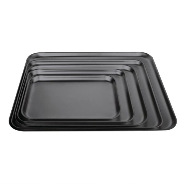 Vogue Baking Sheet Hard Anodised - 420x305x20mm 16 1/2x12x 3/4" - Image 6