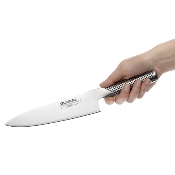 Global Cooks Knife St/St - G2 20cm - Image 5