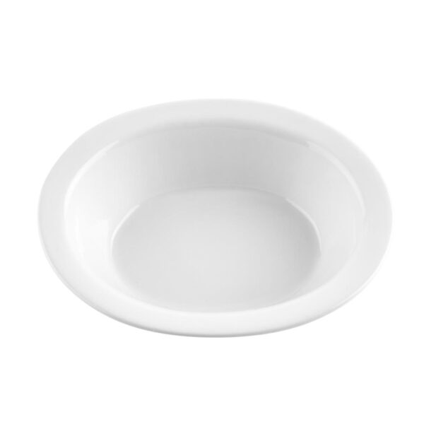 Olympia Whiteware Oval Pie Dish - 46Hx170Wx133mmD (Box 6) - Image 4